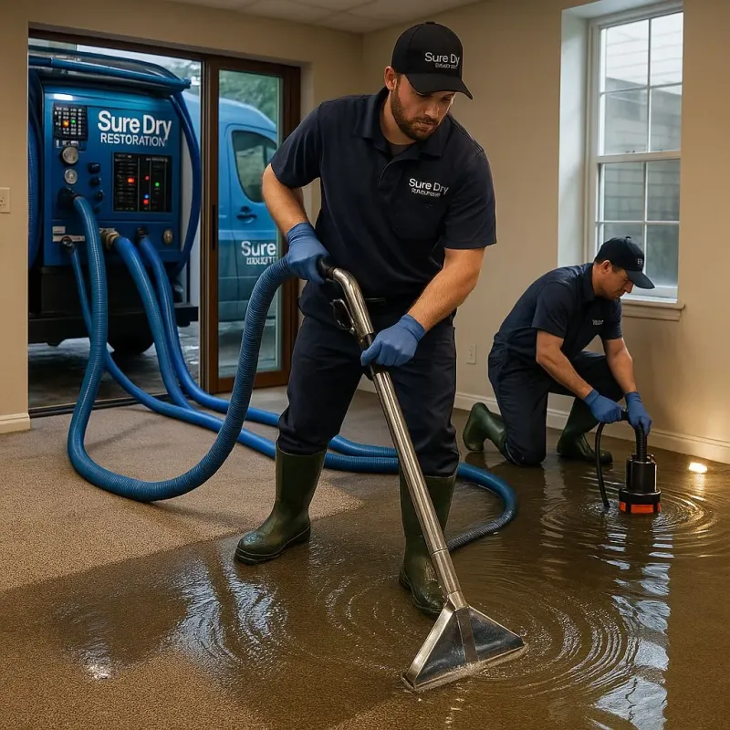 Water Extraction and Removal process in Bellaire, OH
